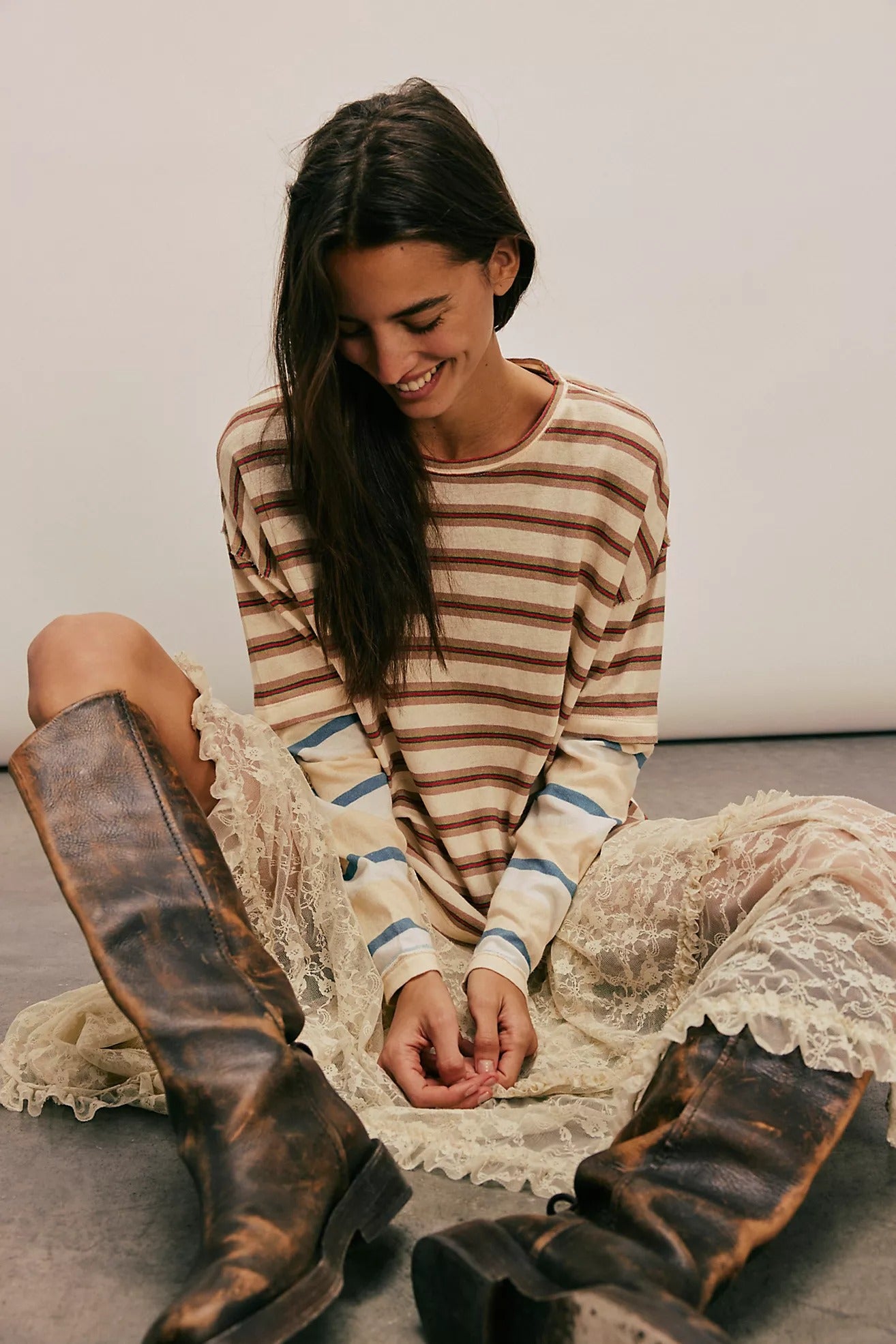 Nina Stripe Long Sleeve