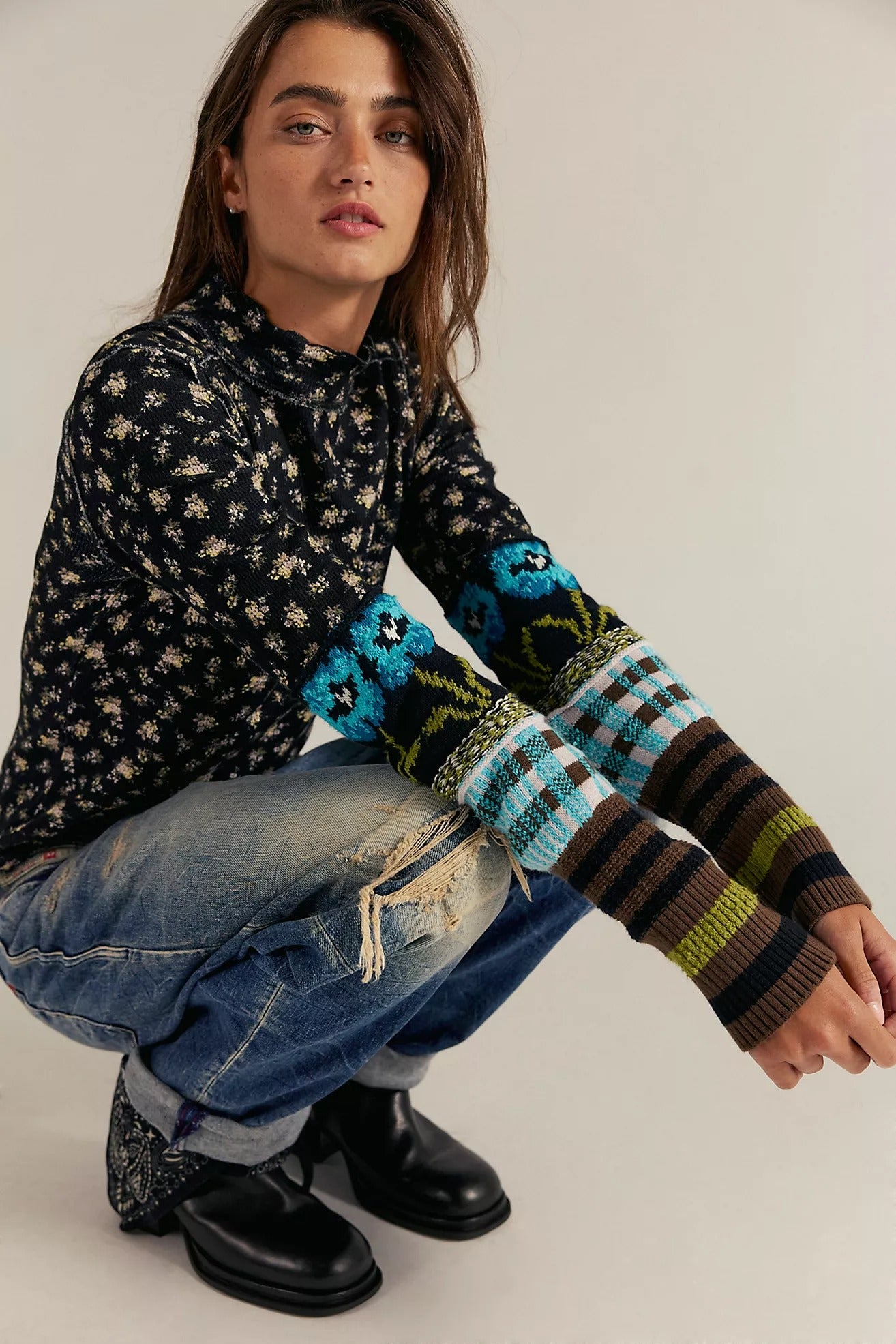 Bold Bowery Cuff Sweater