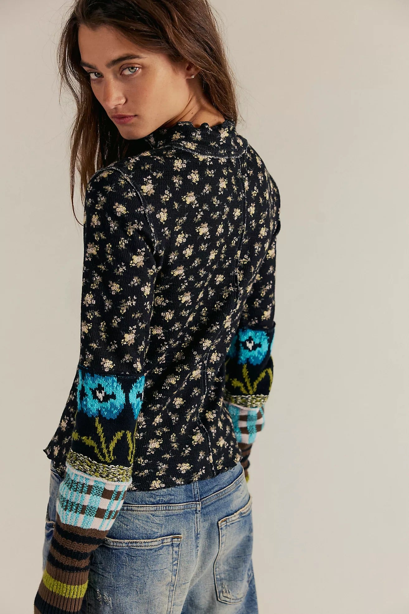 Bold Bowery Cuff Sweater