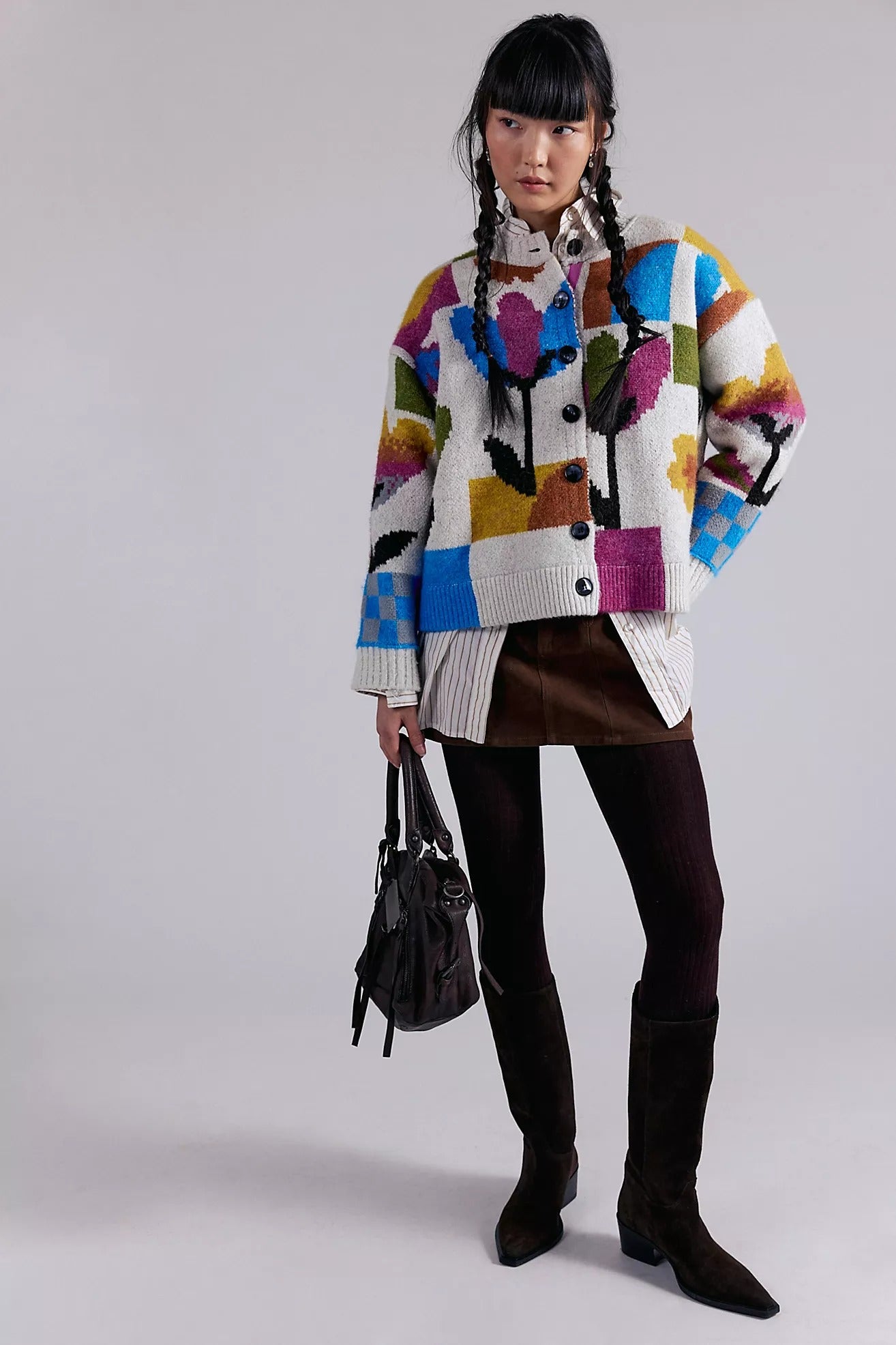 Tulip Whirl Cardigan