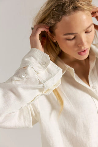 Linen Laurel Top