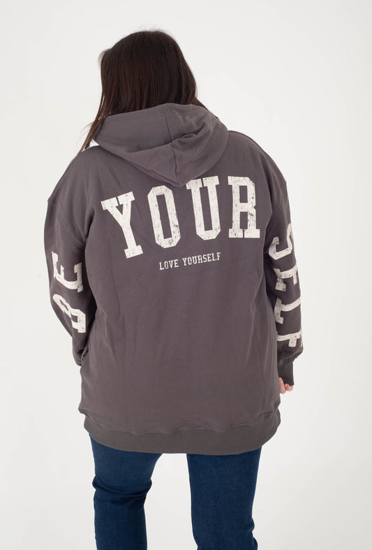 Curvy Be Yourself Hoodie