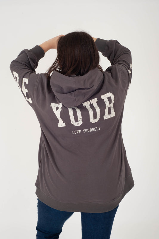 Curvy Be Yourself Hoodie