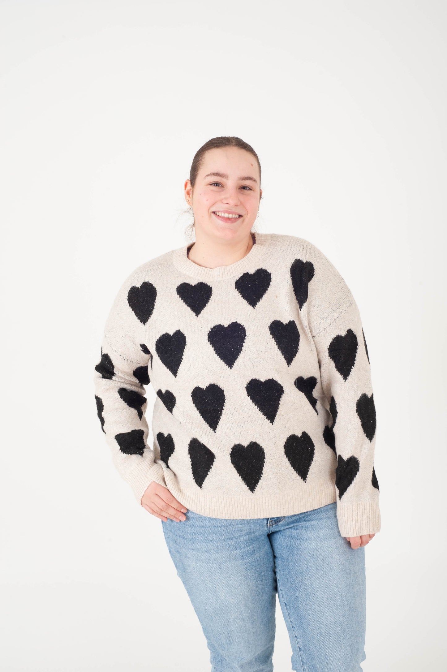 Cyndi Heart Sweater