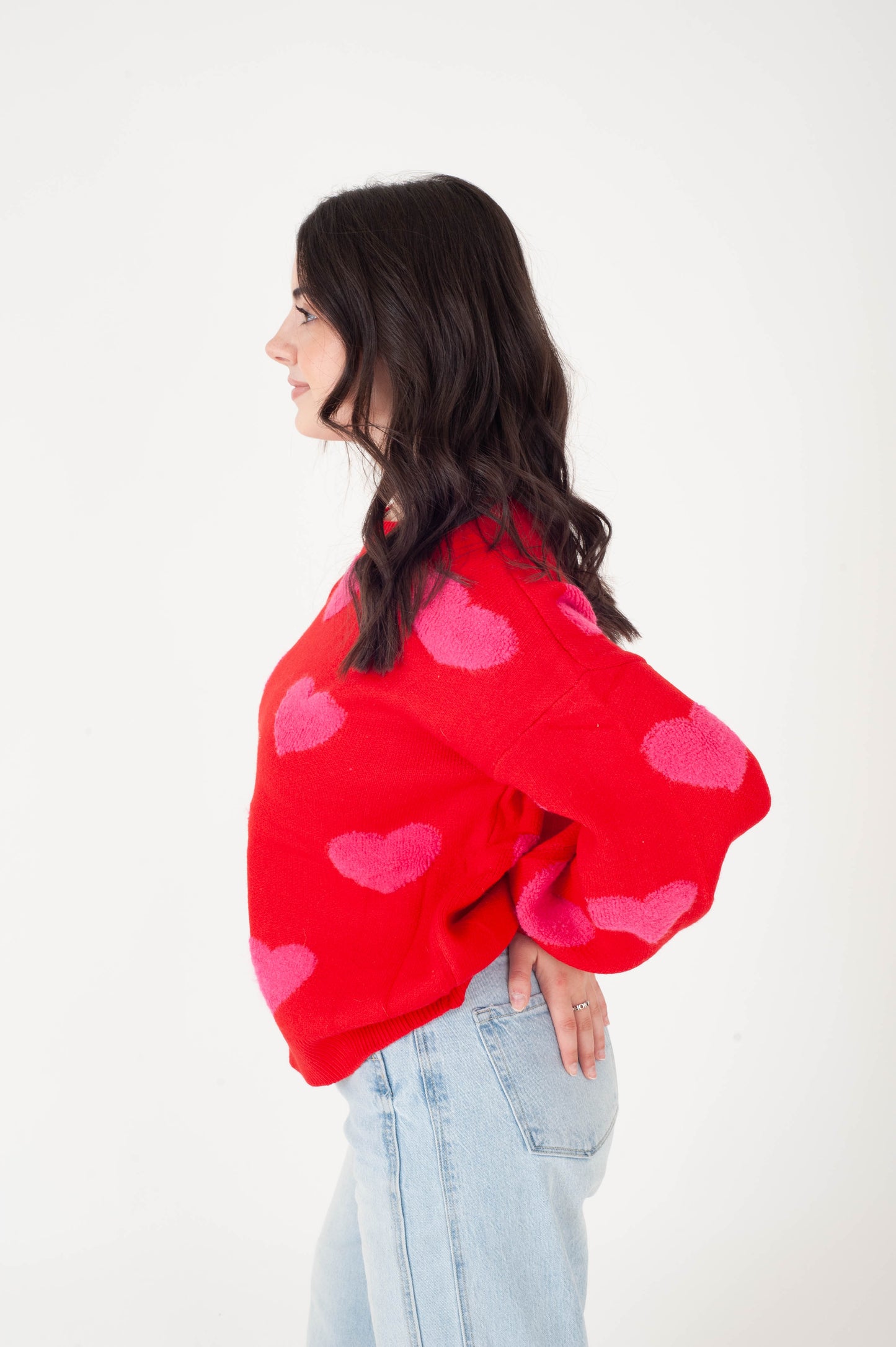 Katrina Heart Sweater