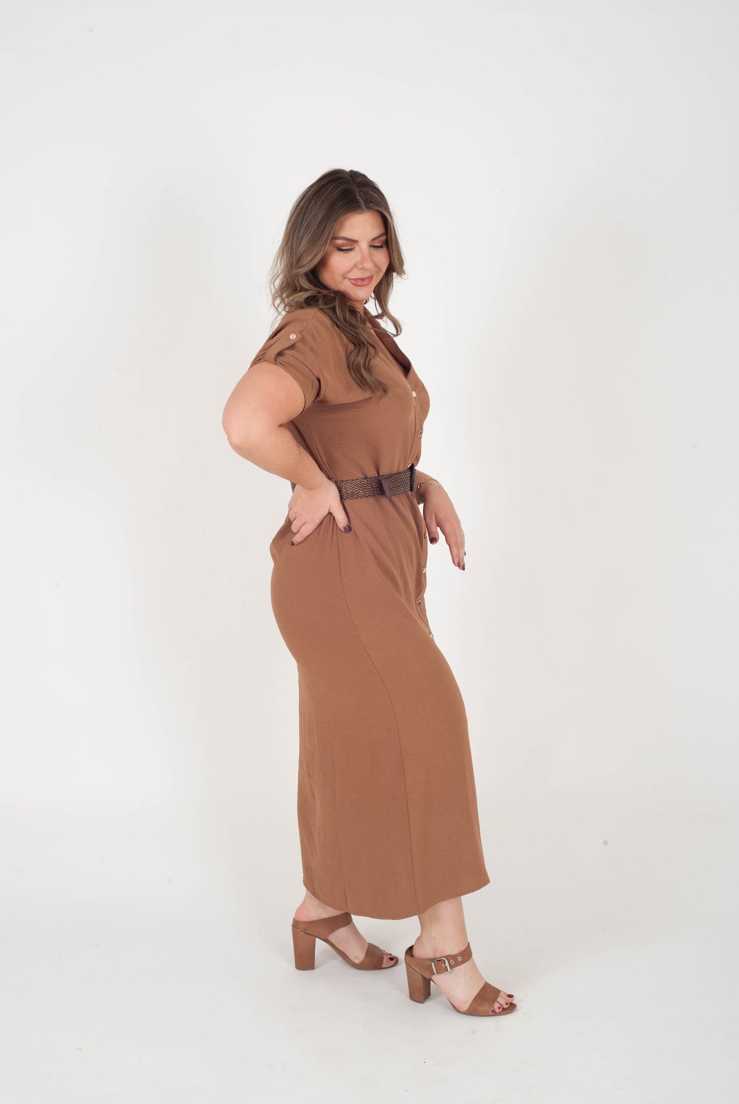 Karrie Belted Dress