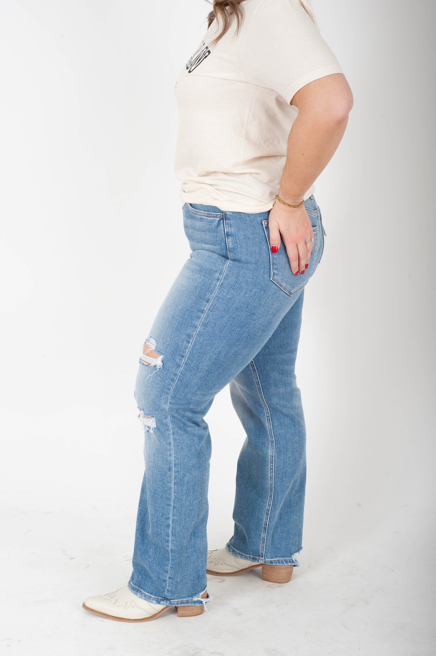 Joysome High Rise Dad Jeans