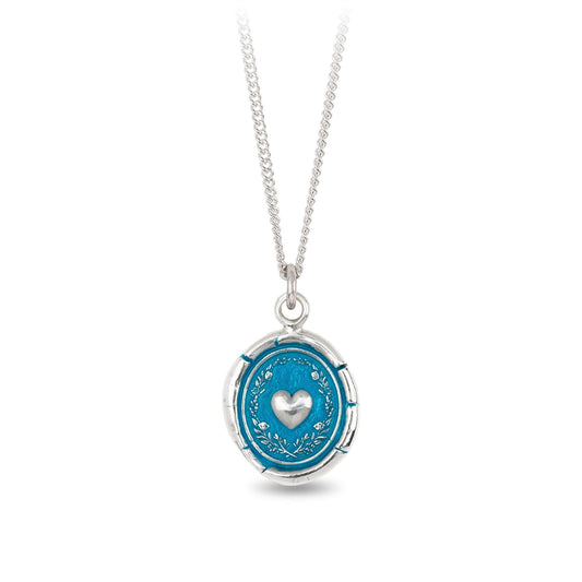 Self Love Necklace - Capri Blue