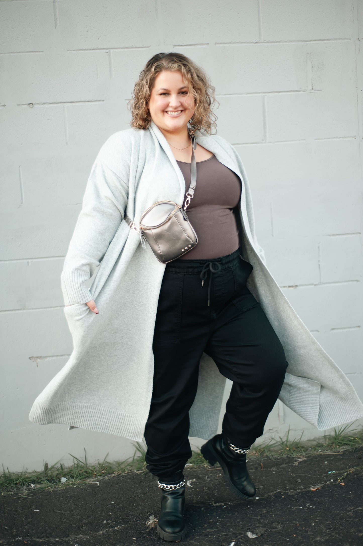 Curvy Kimberly Cardigan