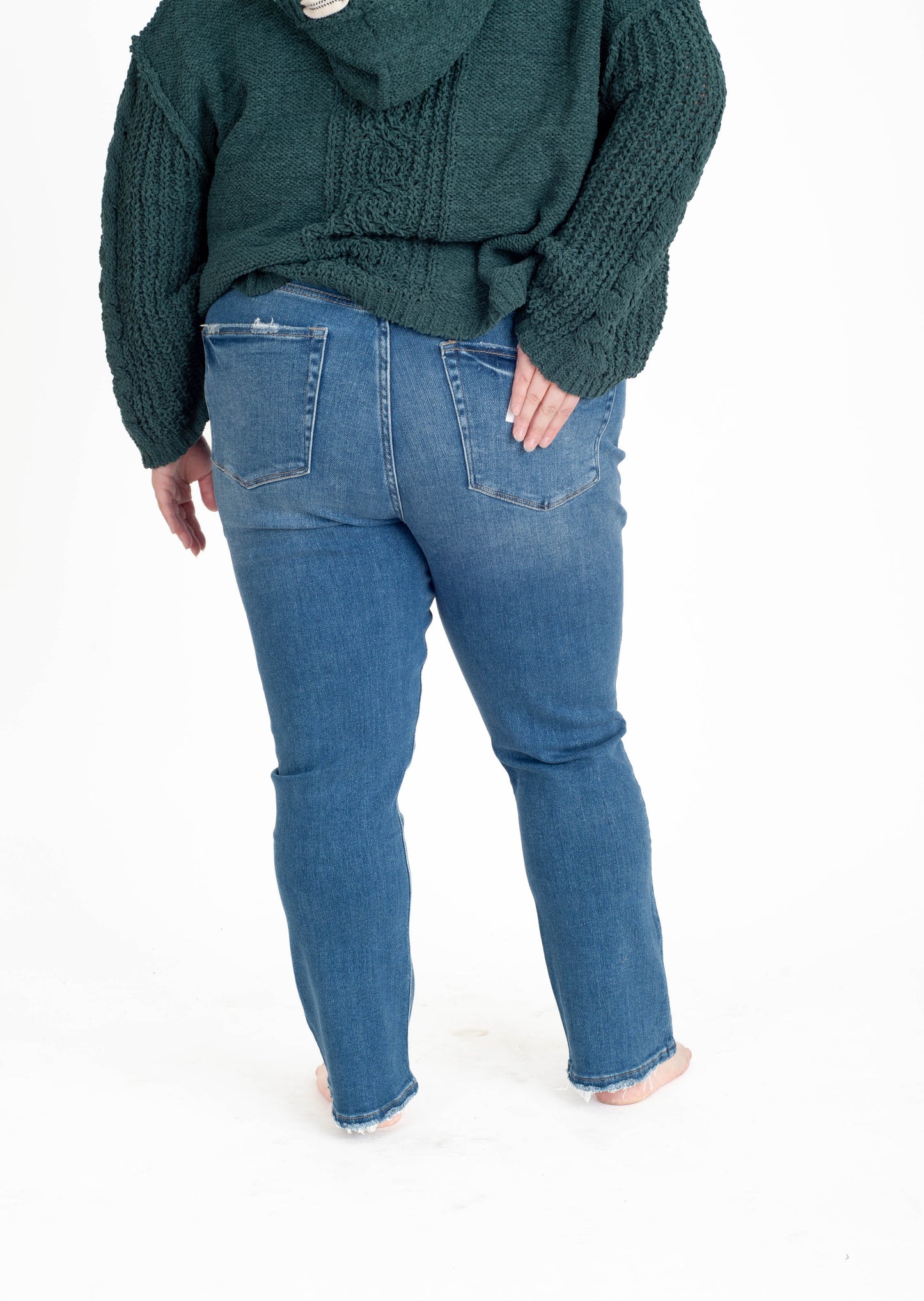 Curvy Affair Straight Leg Jeans