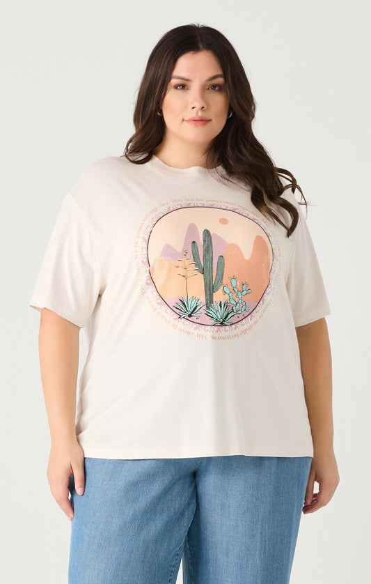 Curvy Cactus Graphic Tee