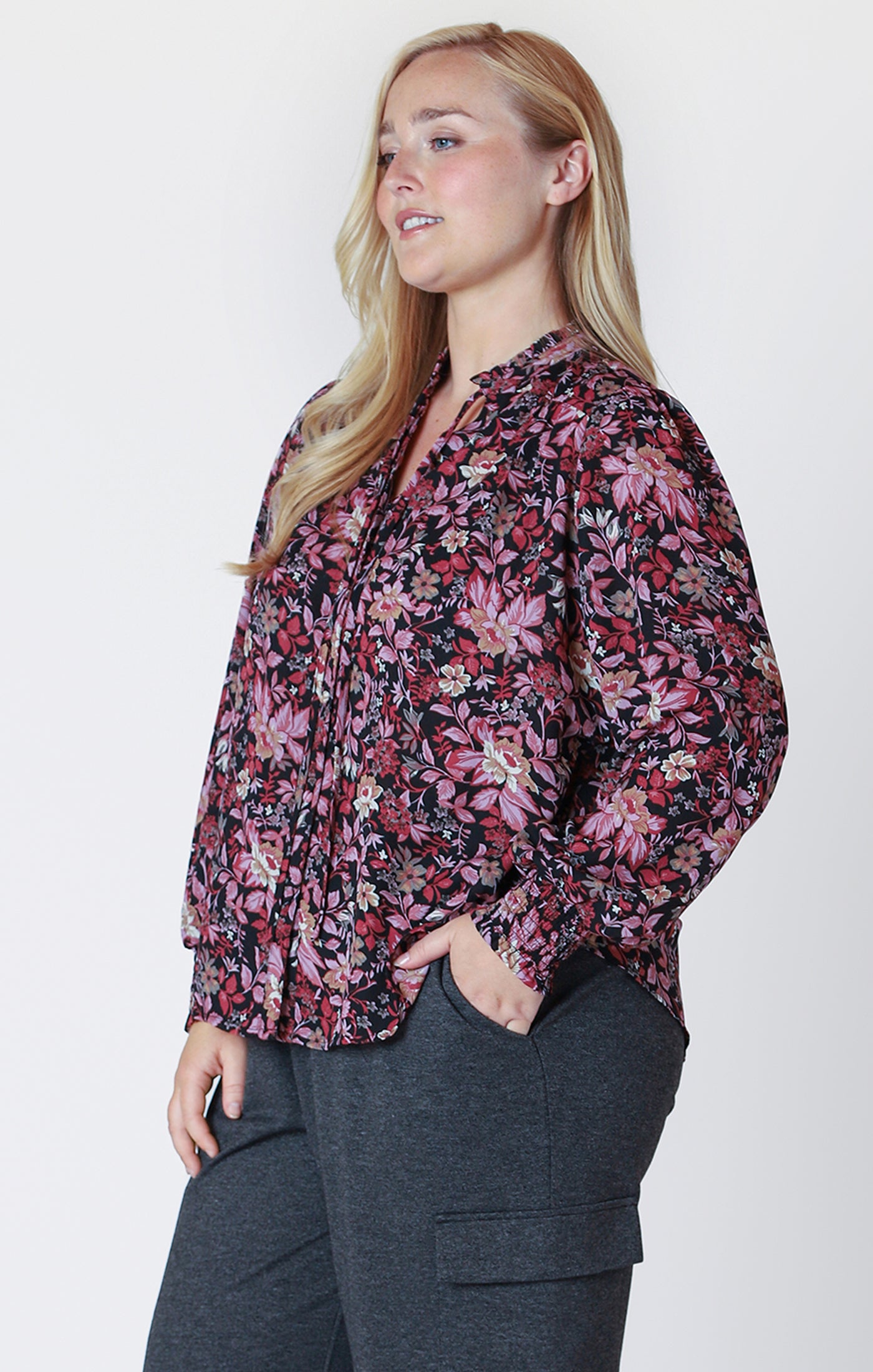 Curvy Chantalle Blouse