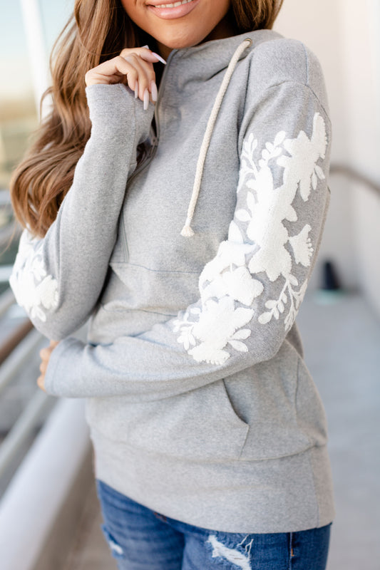 Halfzip Sweatshirt | What In Carnation