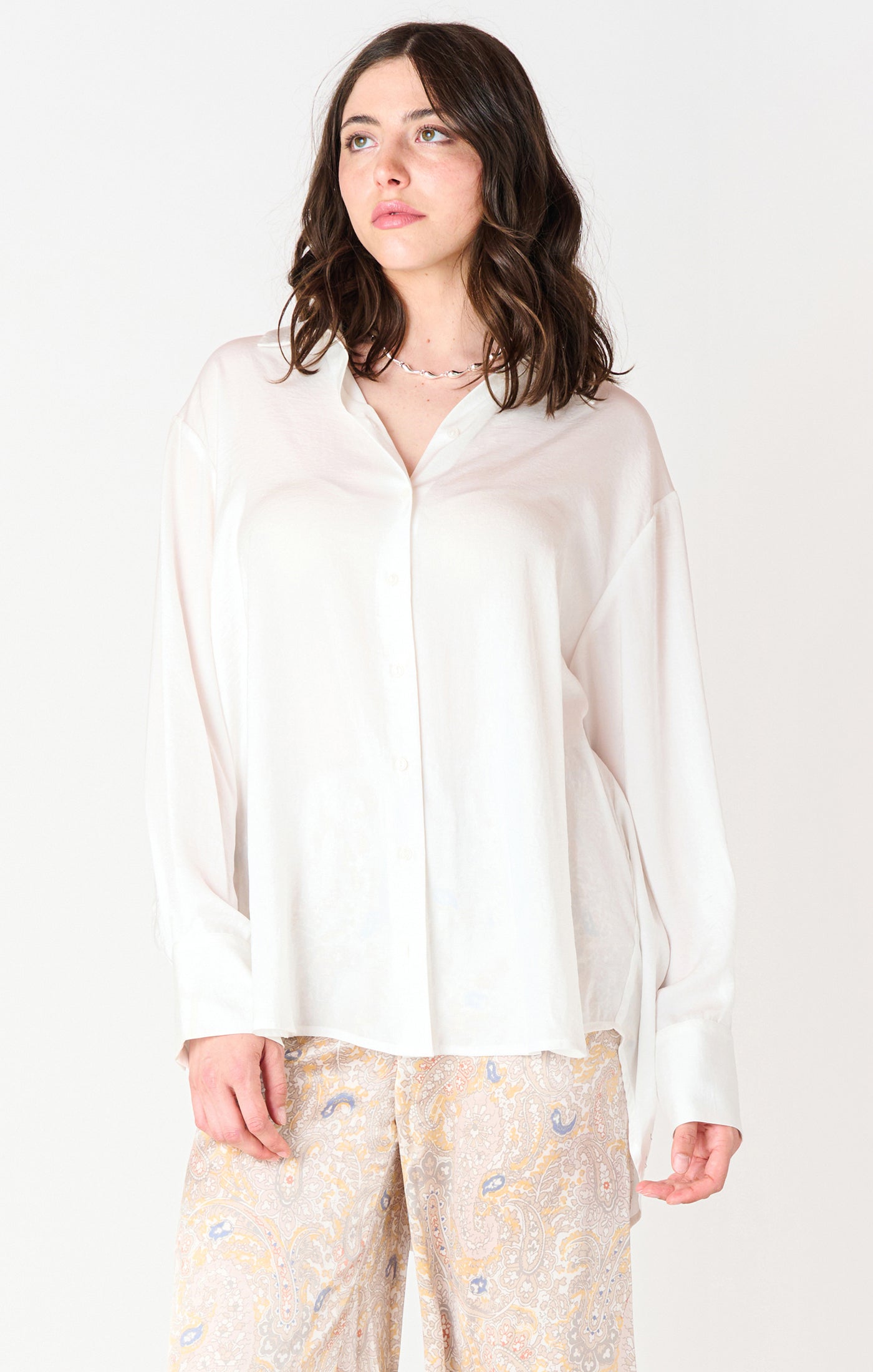 Emilie Satin Blouse