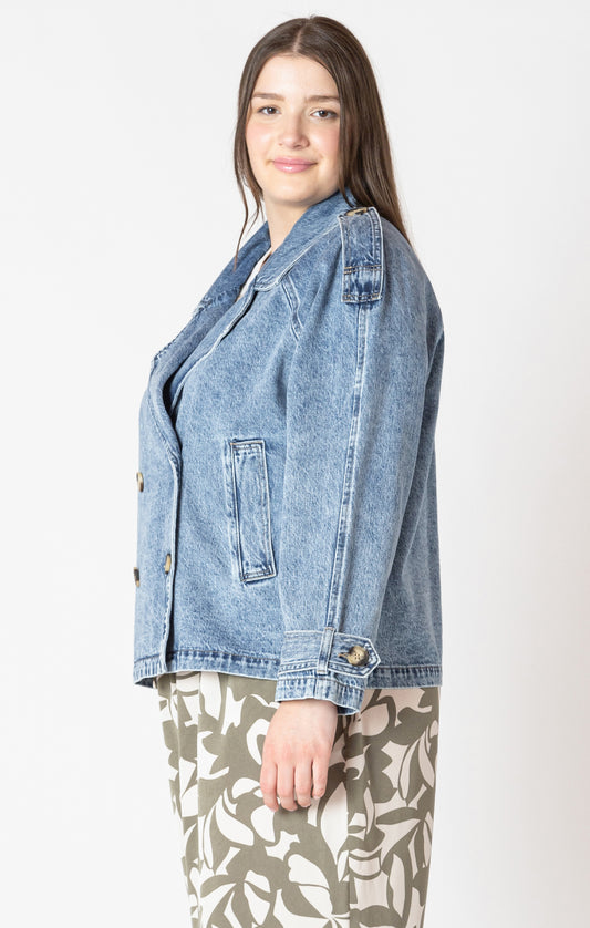 Curvy Elliot Denim Jacket