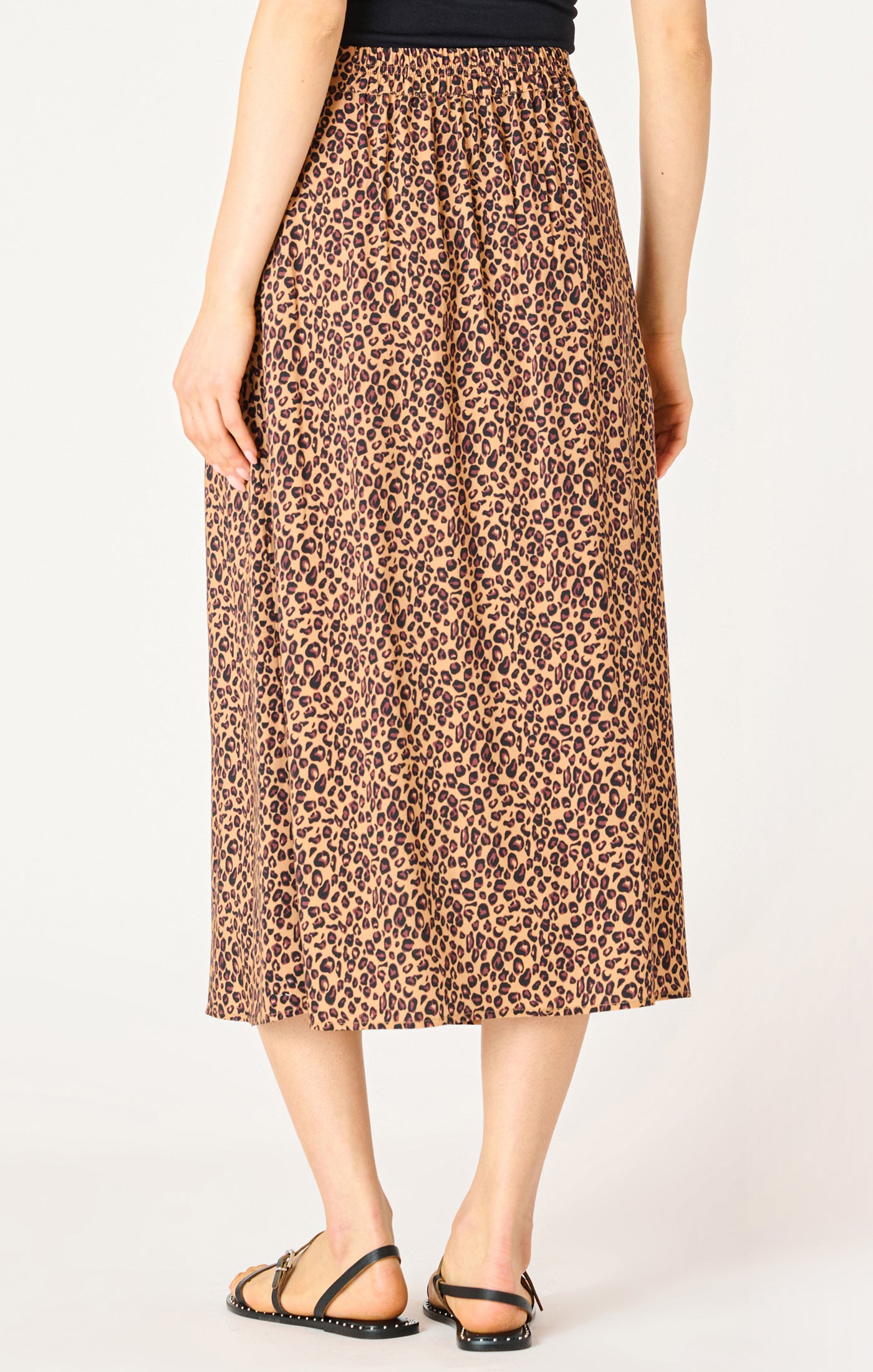 Lauren Leopard Skirt