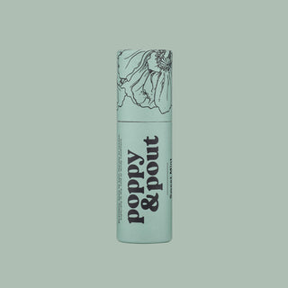 A poppy & pout lip balm. 