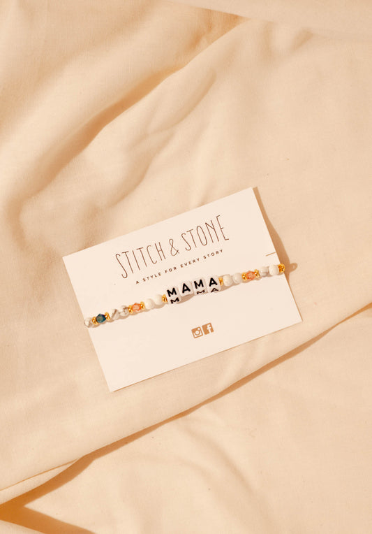 Stitch "Mama" Bracelet 2.0